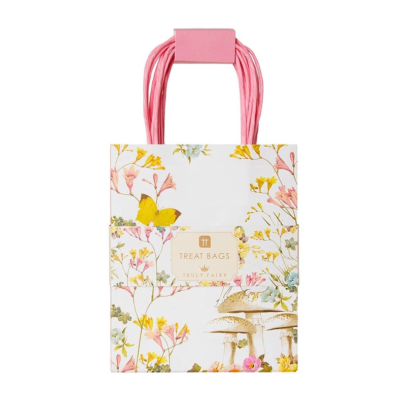 Talking Tables Truly Fairy Paper Treat Bags With Handles (8 Pack), Multicolor - Image 4